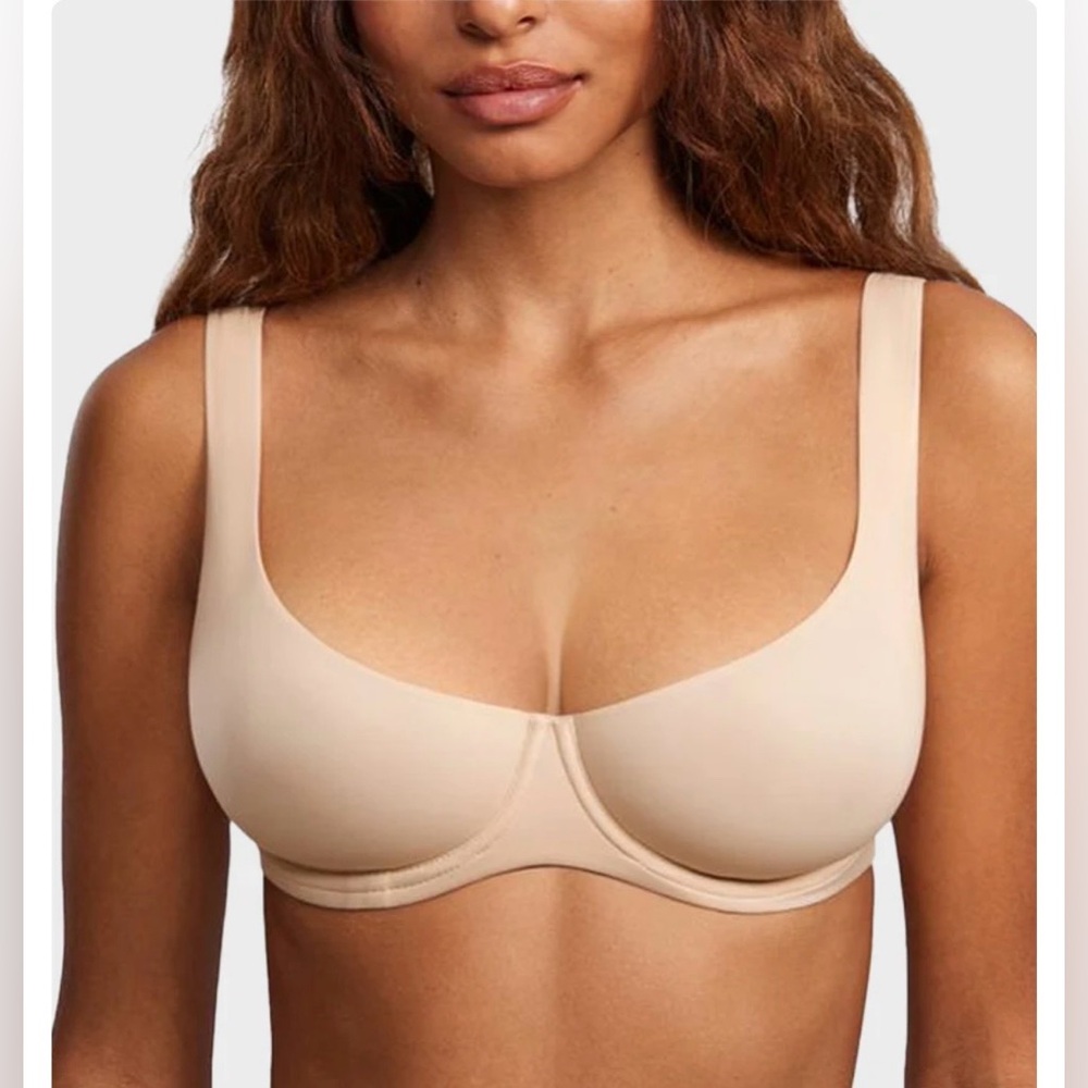 Shecurve Seamless Underwire, Unlined Balconette Bra